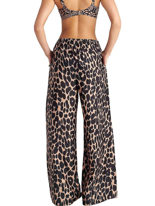 Blu4u Women's Beach Pants Black