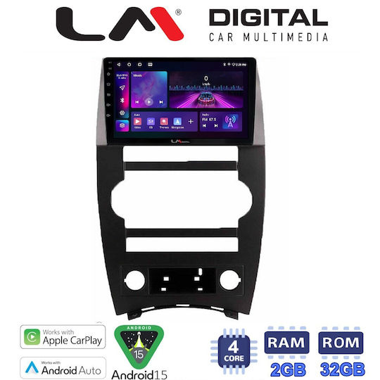 LM Digital Car Audio System for Jeep Commander 2007 to 2009 Bluetooth USB Wi-Fi GPS Apple CarPlay Android Auto