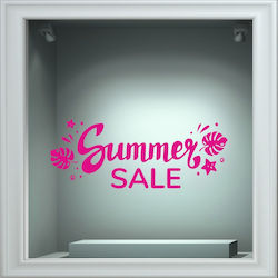 Αυτοκόλλητο Εκπτώσεων - Summer Sale 126 - Ασημί