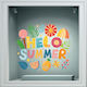 Αυτοκόλλητο Εκπτώσεων - Summer Sale 126 - 125cm X 104cm
