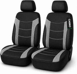 Carro 395424 Σετ Καλυμμάτων Αυτοκινήτου Mitsubishi Lancer Colt Eclipse Imiev P U Space Star Jeep Pajero Outlander Asx Βαμβακερό Ύφασμα Δερματίνη Σετ Εμπρός 4 Τεμαχίων Μαύρο Γκρι