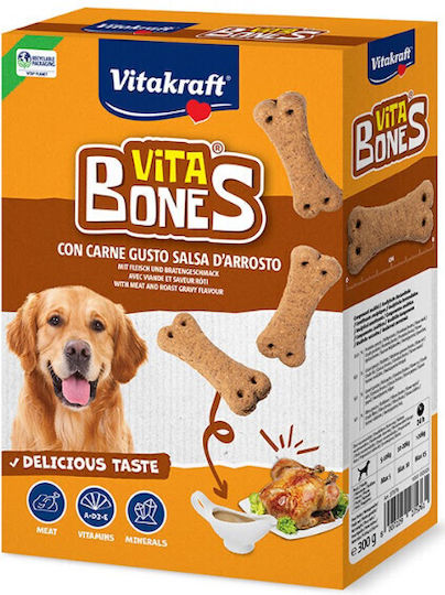 Vitakraft Vita Bones Hundeleckerlis mit Fleisch und Früchten 300g