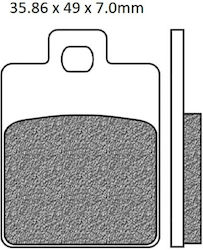 Brake Pads Set Fa260 Organic Nagano40200