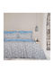 Das Home 9622 Κουβερλί Μονό Γαλάζιο 160x240cm
