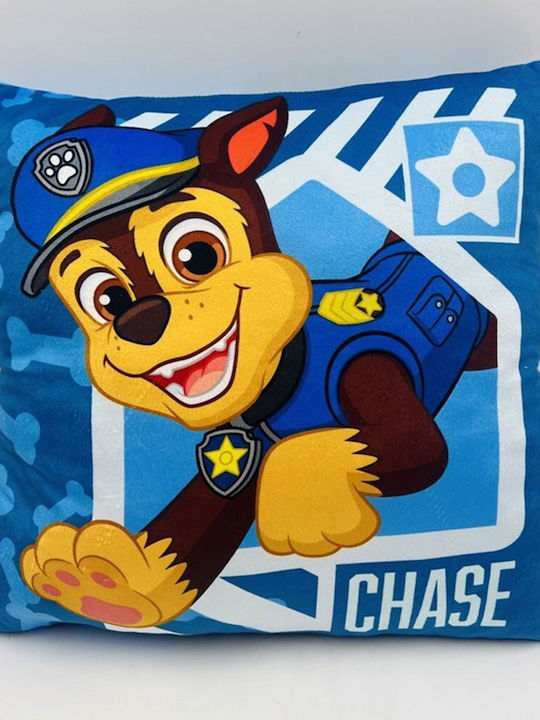 Dimcol Παιδικό Διακοσμητικό Μαξιλάρι Paw Patrol Μπλε 38x38εκ.
