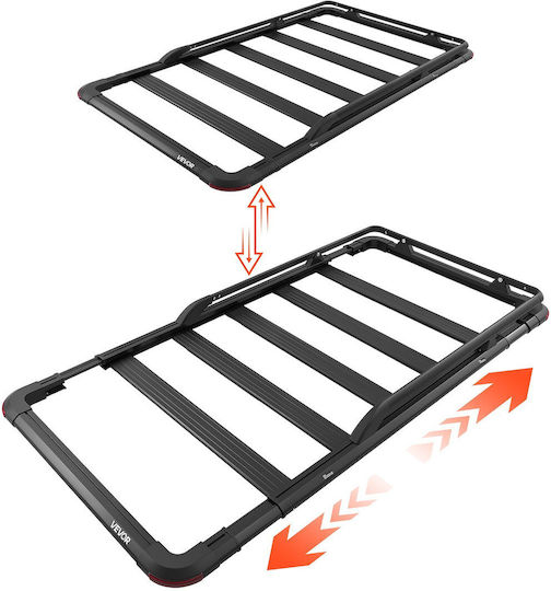 Vevor Raft de Acoperiș Auto din Aluminiu