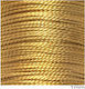 Synthetic Twisted Laces 1mm 227100531 Gold 10 Meters