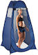 Relaxdays Cort Camping Pop Up Toaletă Albastru 190x120x120cm