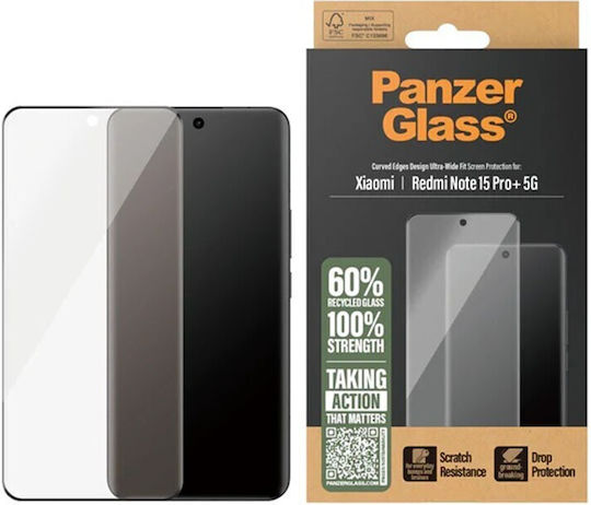 PanzerGlass Ultra Wide Fit Tempered Glass (Redmi Note 15 Pro+ / Poco M8 Pro) PG01689