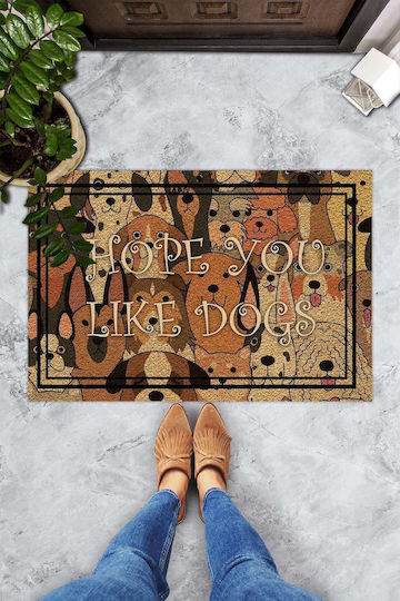 SteweHome Doormat Orange 70x45cm STE-029066-P29066 Orange