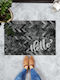SteweHome Non-Slip Orange Doormat 70x45cm