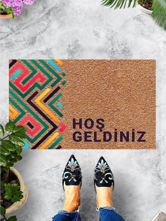 SteweHome Non-Slip Multicolour Doormat 45x70cm