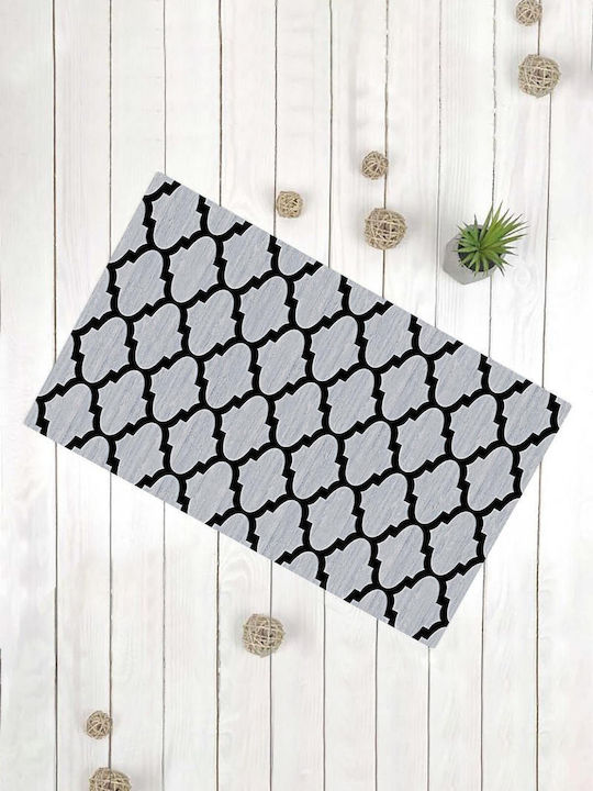 SteweHome Non-Slip Gray Doormat 45x70cm Thickness 10mm