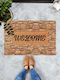 SteweHome Non-Slip Orange Doormat 70x45cm