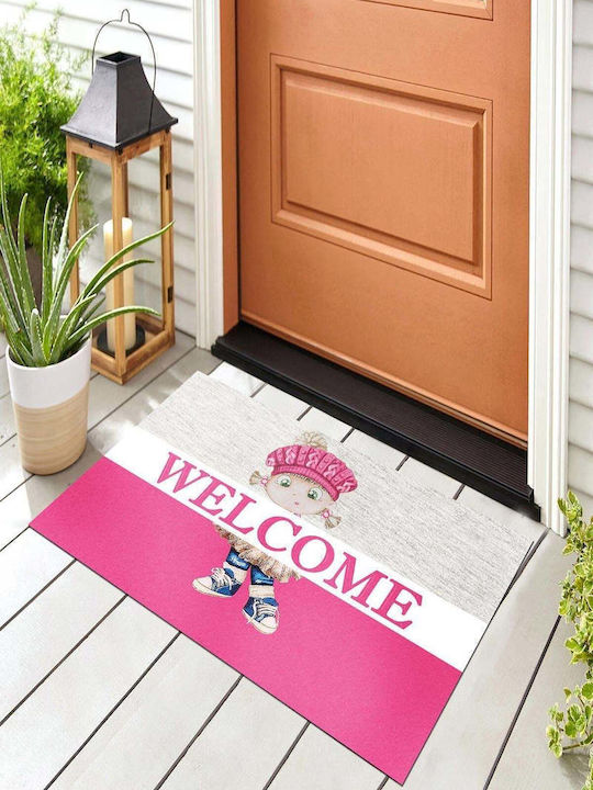 SteweHome Doormat Non-Slip Pink 70x45cm