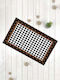 SteweHome Non-Slip Black Doormat 45x70cm