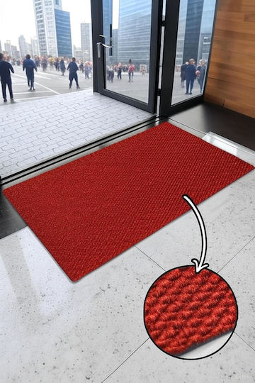 SteweHome SteweHome Fußmatte Rutschfest Rot 150x225cm