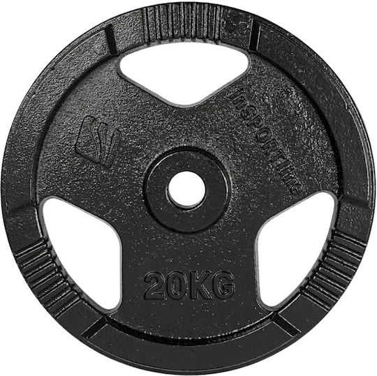 inSPORTline Δίσκος Μεταλλικός 1 x 20kg Φ30mm