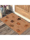 SteweHome Non-Slip Multicolour Doormat Thickness 10mm