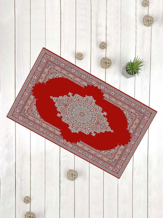 SteweHome Non-Slip Red Doormat Thickness 10mm