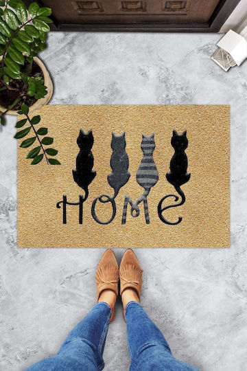 SteweHome Orange Entrance Mat STE-028917-P28917 Orange