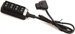 Ishoot D-tap Male To 4-port Female Adapter Cable V-mount Anton Bauer Batteries Ishoot D-tap Male To 4-port Female Adapter Cable V-mount Anton Bauer Batteries
