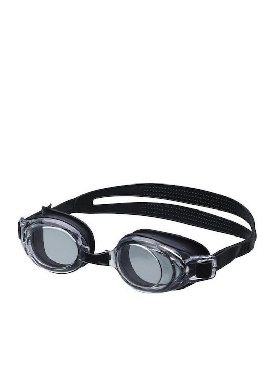 Jazero Adults Black Swimming Goggles