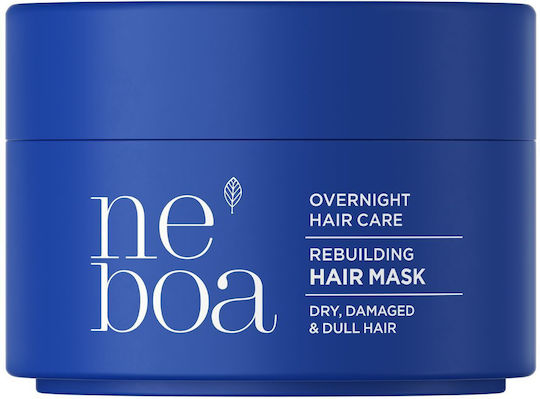 Neboa Mini Size Overnight Hair Care Hair Mask Repairing Night For Dry Damaged And Dull Hair 50 ml