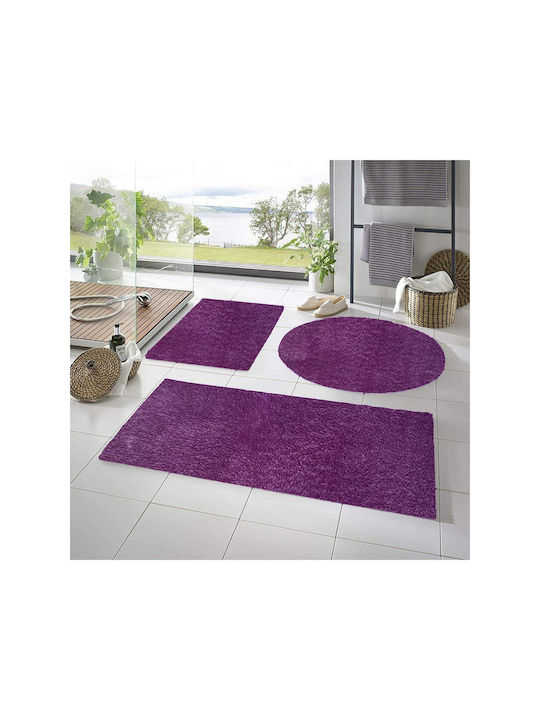 SteweHome Χαλί Αντιολισθητικό 50x90cm Λιλά SteweHome Χαλί Αντιολισθητικό 50x90cm Λιλά