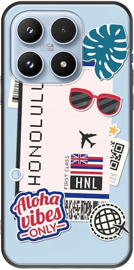 Husă Ticket To Honolulu Xiaomi 17 5g Black TPU Siliconă Neagră