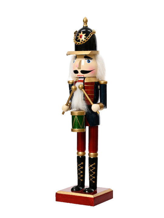 Kaemingk Christmas Wooden Nutcracker Height 25cm