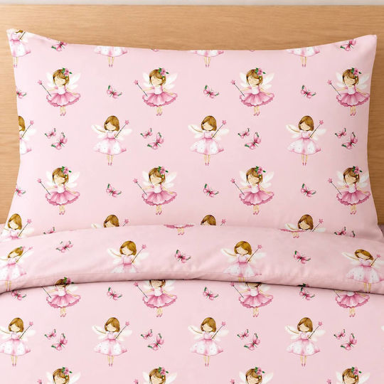 Astron Italy Kinder Kissenbezüge Set 52x72cm Rosa