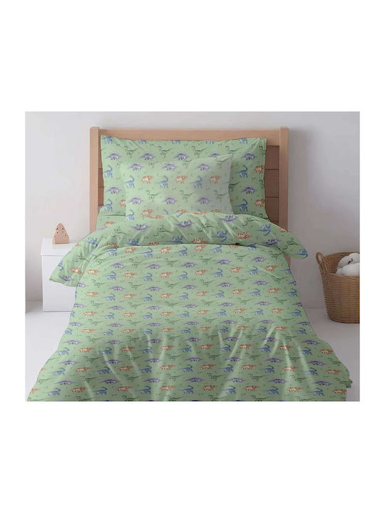 Astron Italy Set Kids Pillowcases 52x72cm Dinosaurs