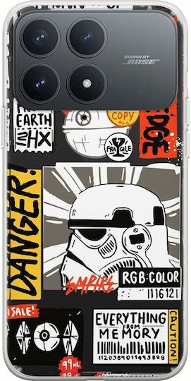 Калъф Star Wars Stormtrooper Xiaomi Poco F8 Pro 5g Гъвкав TPU Прозрачен Силикон