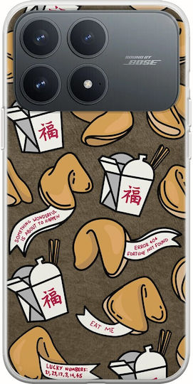 Калъф Fortune Cookie Xiaomi Poco F8 Pro 5g Гъвкав TPU Прозрачен Силикон
