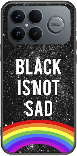 Θήκη Black Is Not Sad Xiaomi Poco F8 Ultra 5g Black Tpu Μαύρη Σιλικόνη