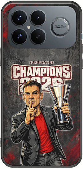 Husă Kings Europe 2026 Coach B Xiaomi Poco F8 Ultra 5g Neagră TPU Silicon