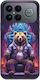 Θήκη Wild Animals Bear Xiaomi Poco F8 Ultra 5g Black Tpu Μαύρη Σιλικόνη
