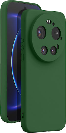 Avizar Case Xiaomi 17 Ultra Soft-touch Silicone Fast Cover Series Green