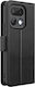 Avizar Case Realme 16 Pro Textured Leather Effect Mirror Card Slot Black