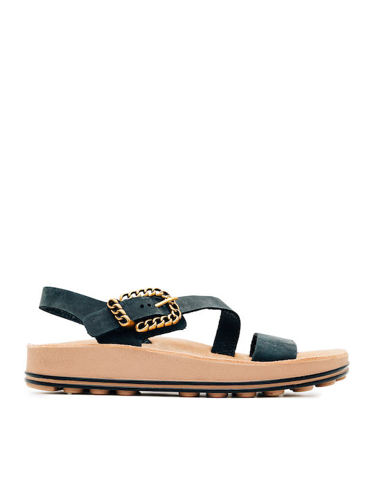 Fantasy Sandals Leather Women's Anatomic Black ...