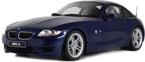 Model Mașină BMW Z4 M Coupé Interlagos Albastru Metalizat 2006 Scara 1:18 Otto Models Ot499