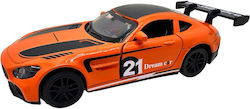 Mercedes Amg Gt3 Orange 1:43 Metal Replica Opening Doors