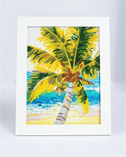 Diamond Dotz Palm Tree Κορνίζα #dd34.1004