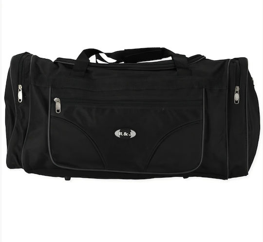 R&J Sak Voyage Black Fabric L60xW25xH30cm
