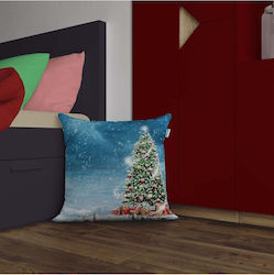 Stewehome Weihnachtsdekorative Kissen 3D Digitale Druck Design Mehrfarbig