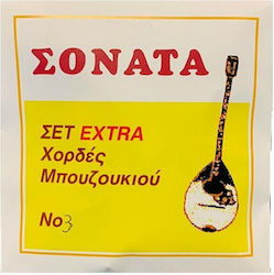 Sonata Extra No3 Χορδές Μπουζουκιού 6άχορδου 011