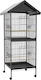 Pawhut Colivie Pentru Păsări 71.8x71.8x170.2cm Neagră