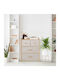 Bamboo Storage Drawers L57.5xW30xH73cm