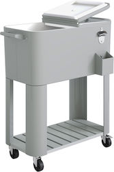 Outsunny Φορητό Ψυγείο 76lt Ασημί Outsunny Φορητό Ψυγείο 76lt Ασημί